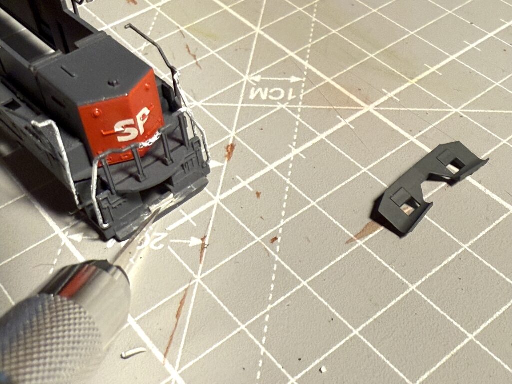 Installing a Trainworx snow plow