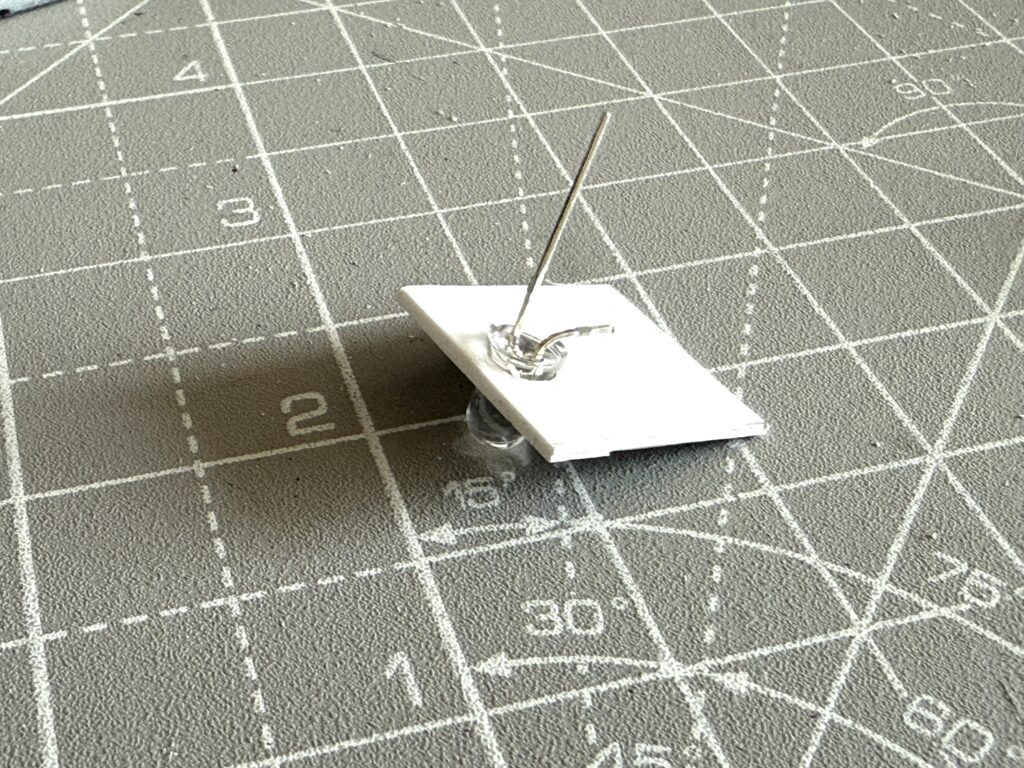 Scratchbuilding a structure: using an LED to light the structure