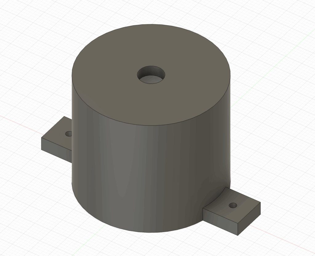 3D print drawing for a recessed toggle switch mounting plate.