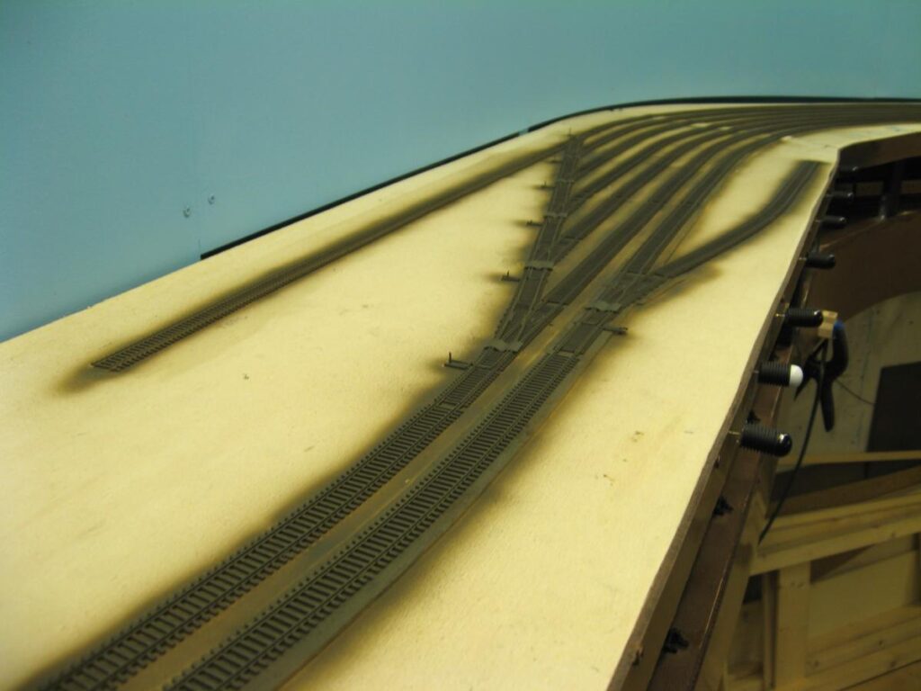 Guadalupe Yard painted tracks