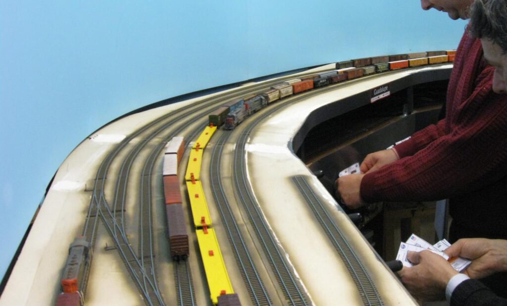 SP Coast Line in N Scale, Guadalupe Yard