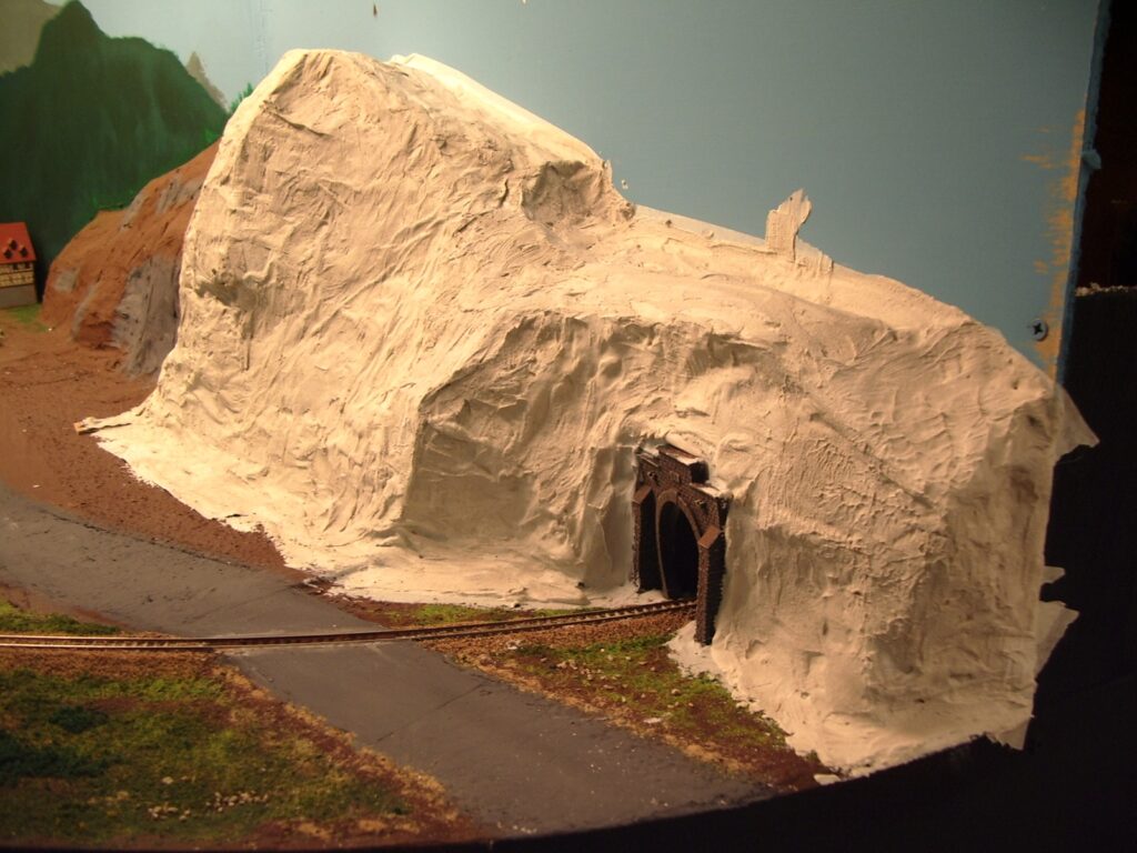 Mountains under construction