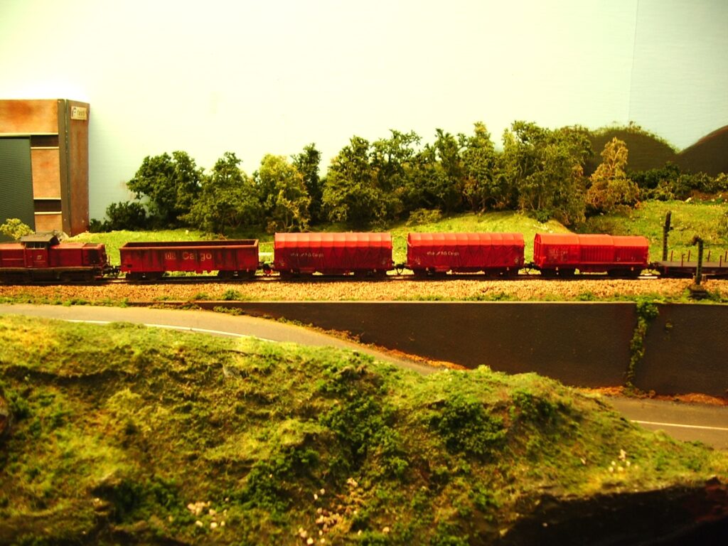 Entering Kopfberg station