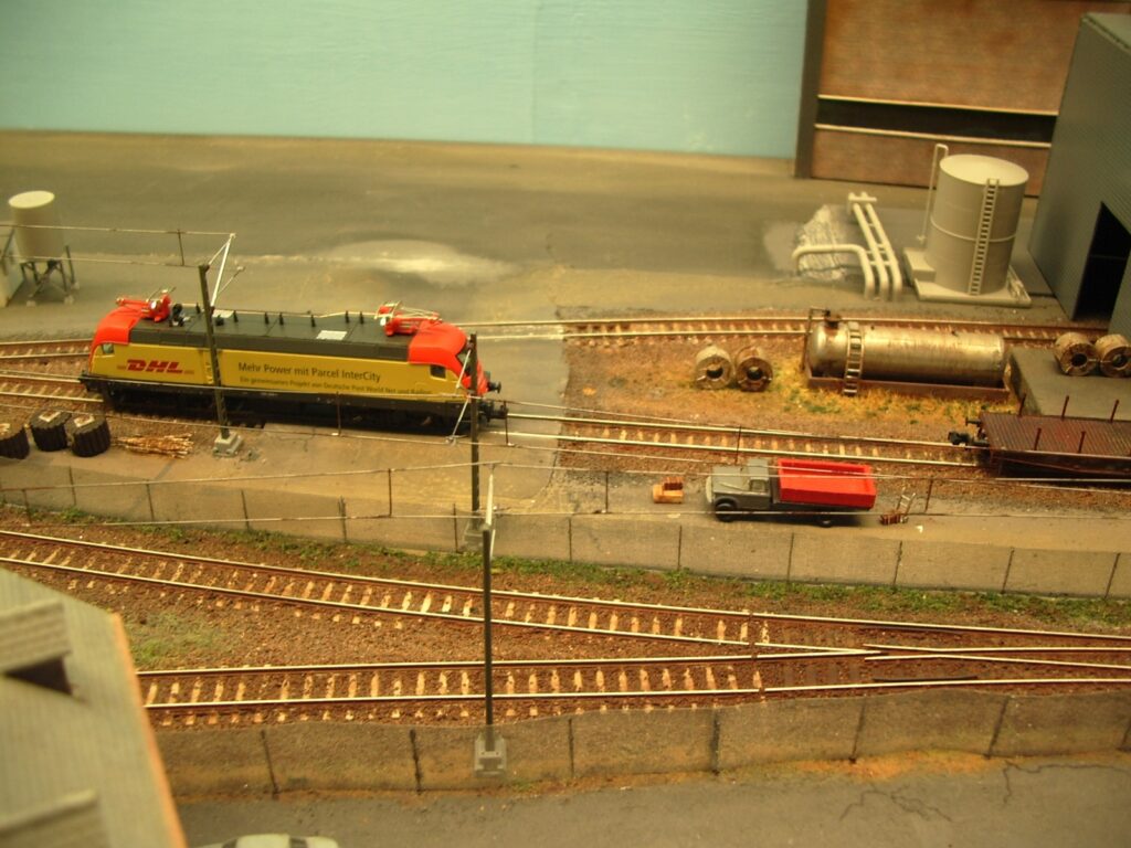 A rail-served industry connected to Kopfberg main station.