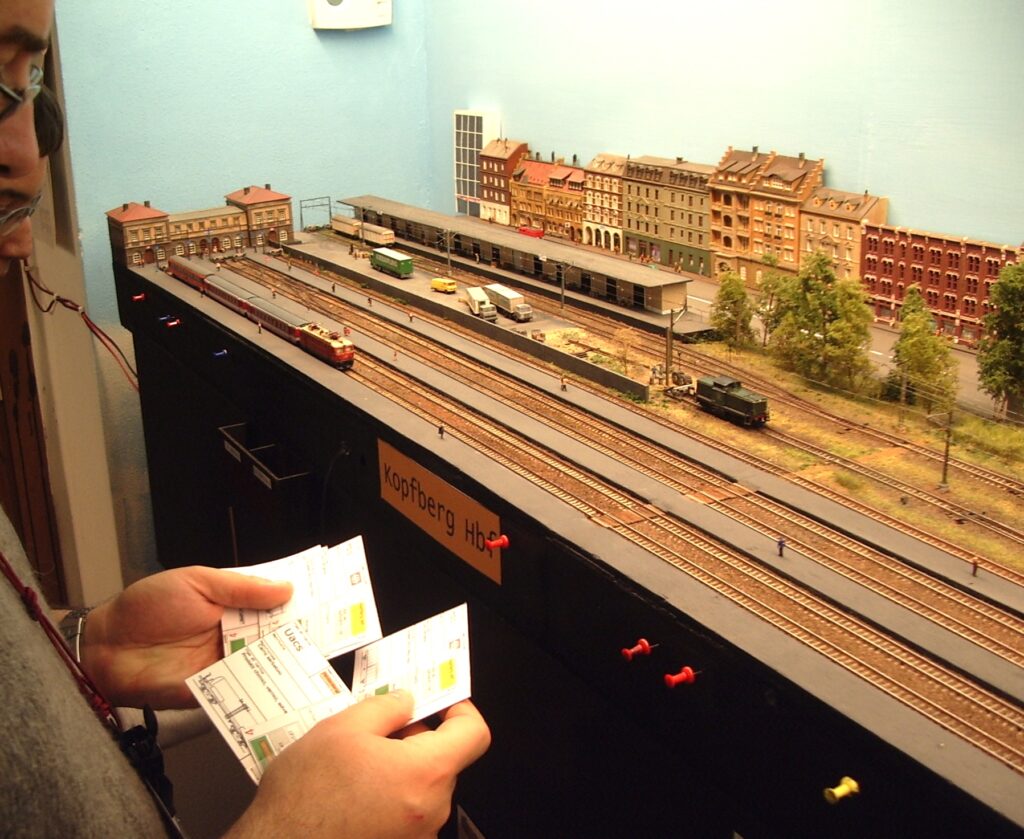 Kofbergbahn Austrian layout: Operating session