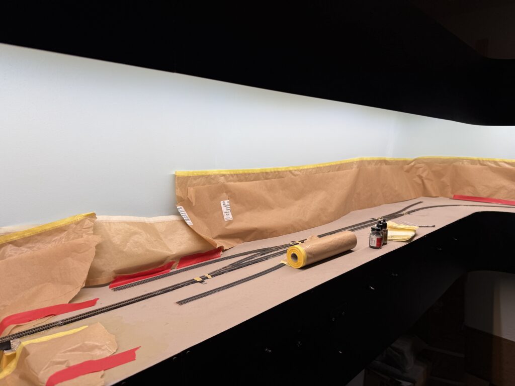 Paint the track: masking