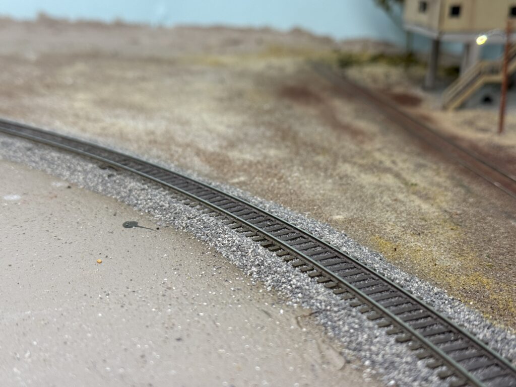 Weathered track