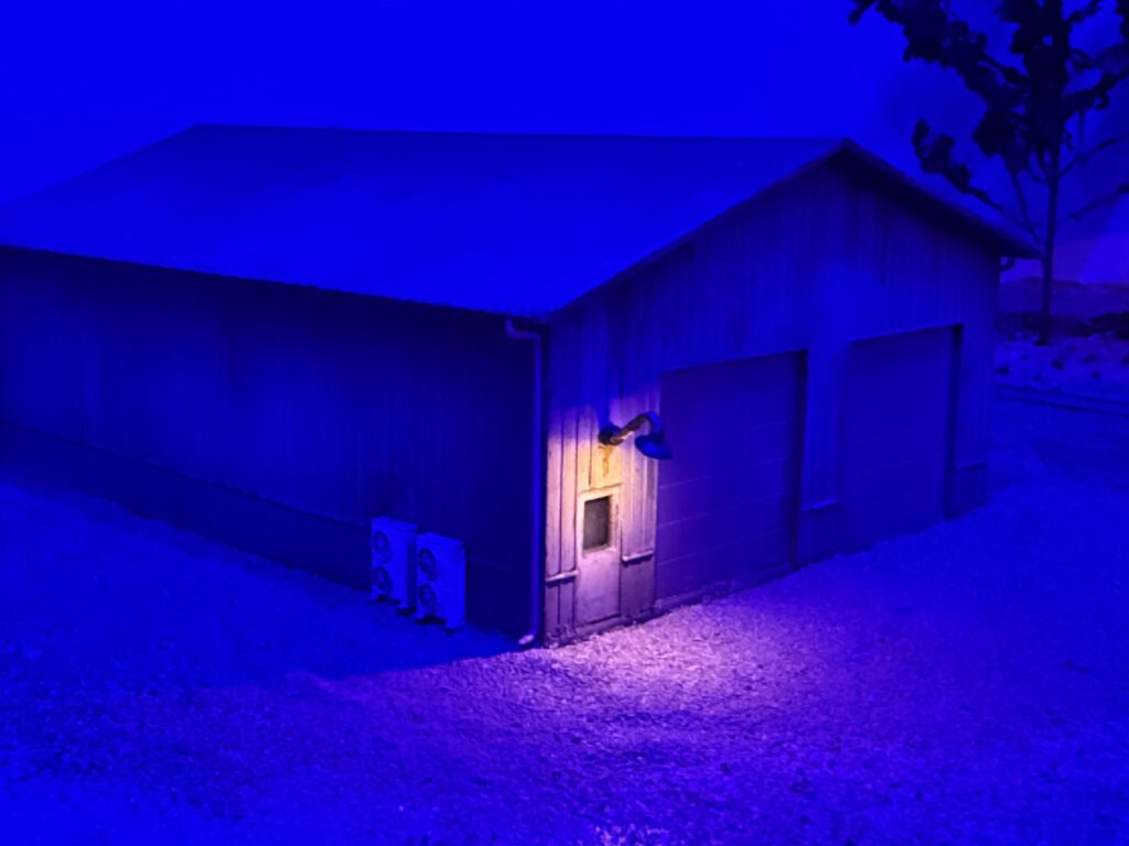 Industrial structure: night scene