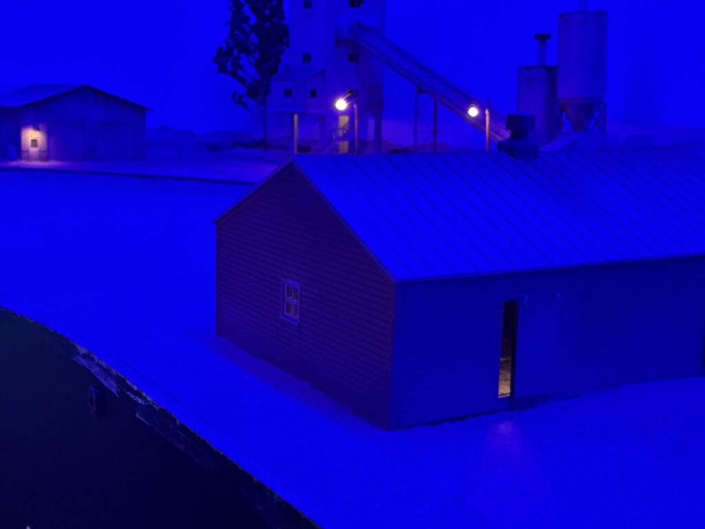 Structures and scenery update - night scene