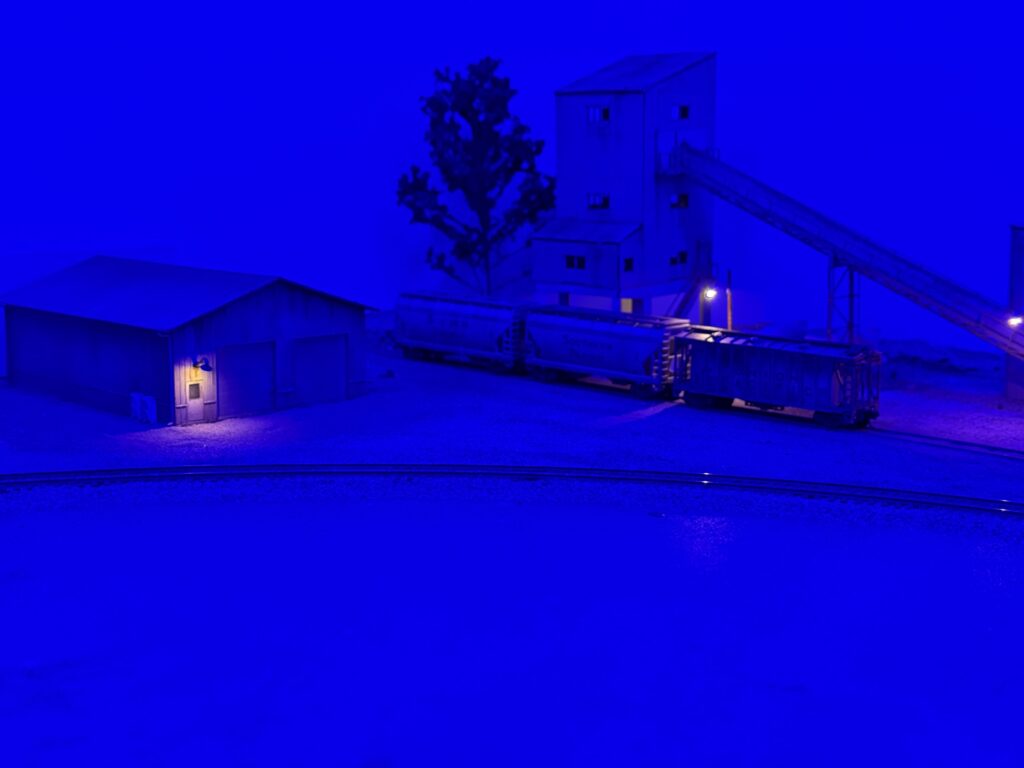 ConRock Ready-mix cement plan night scene